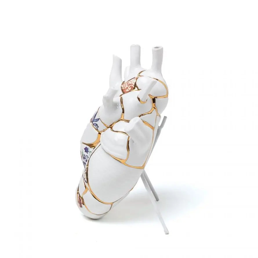 Love In Bloom Vase Kintsugi Seletti