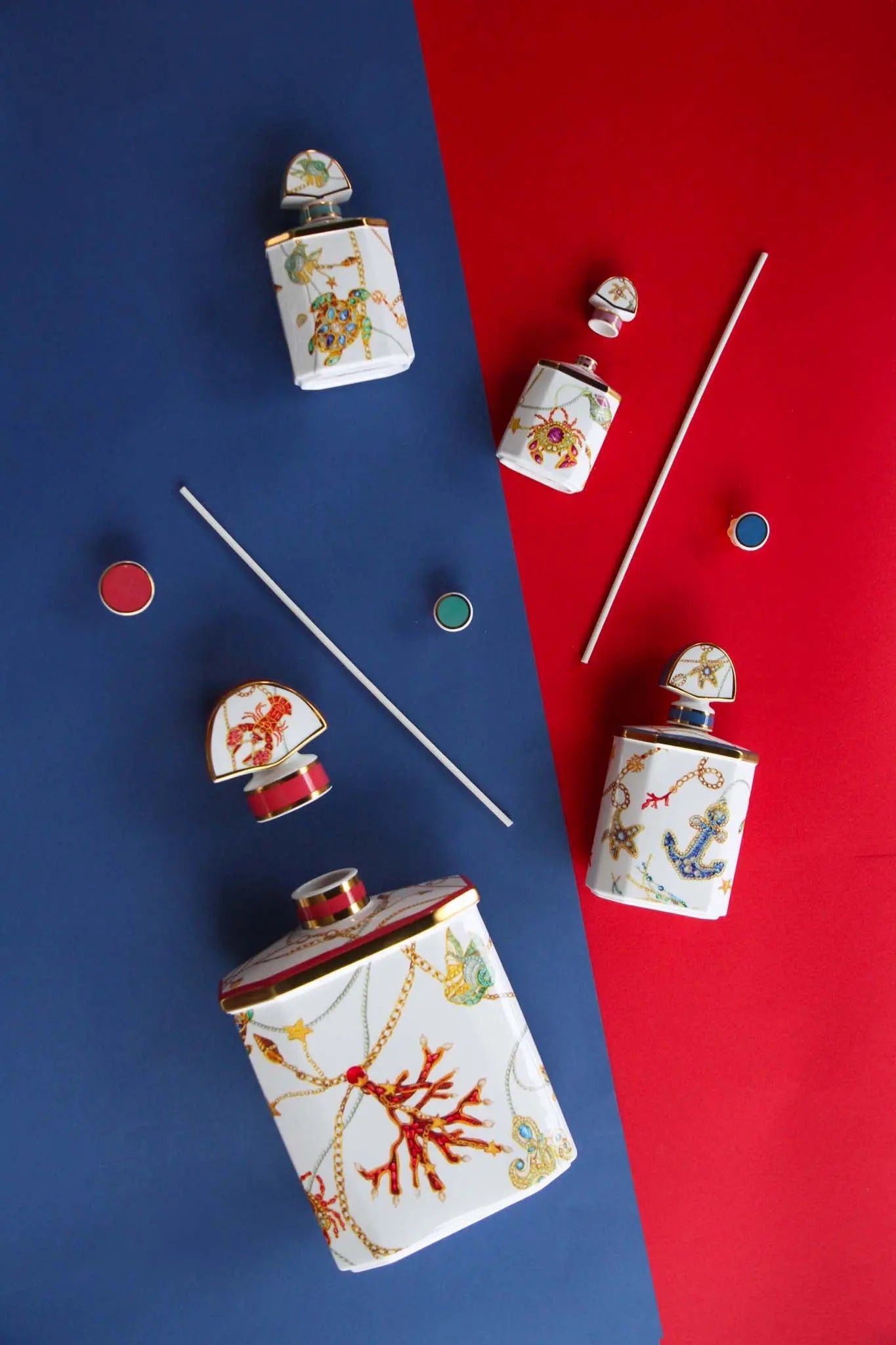 Mini Octagonal Bottle – Portofino  – Amprio Milano