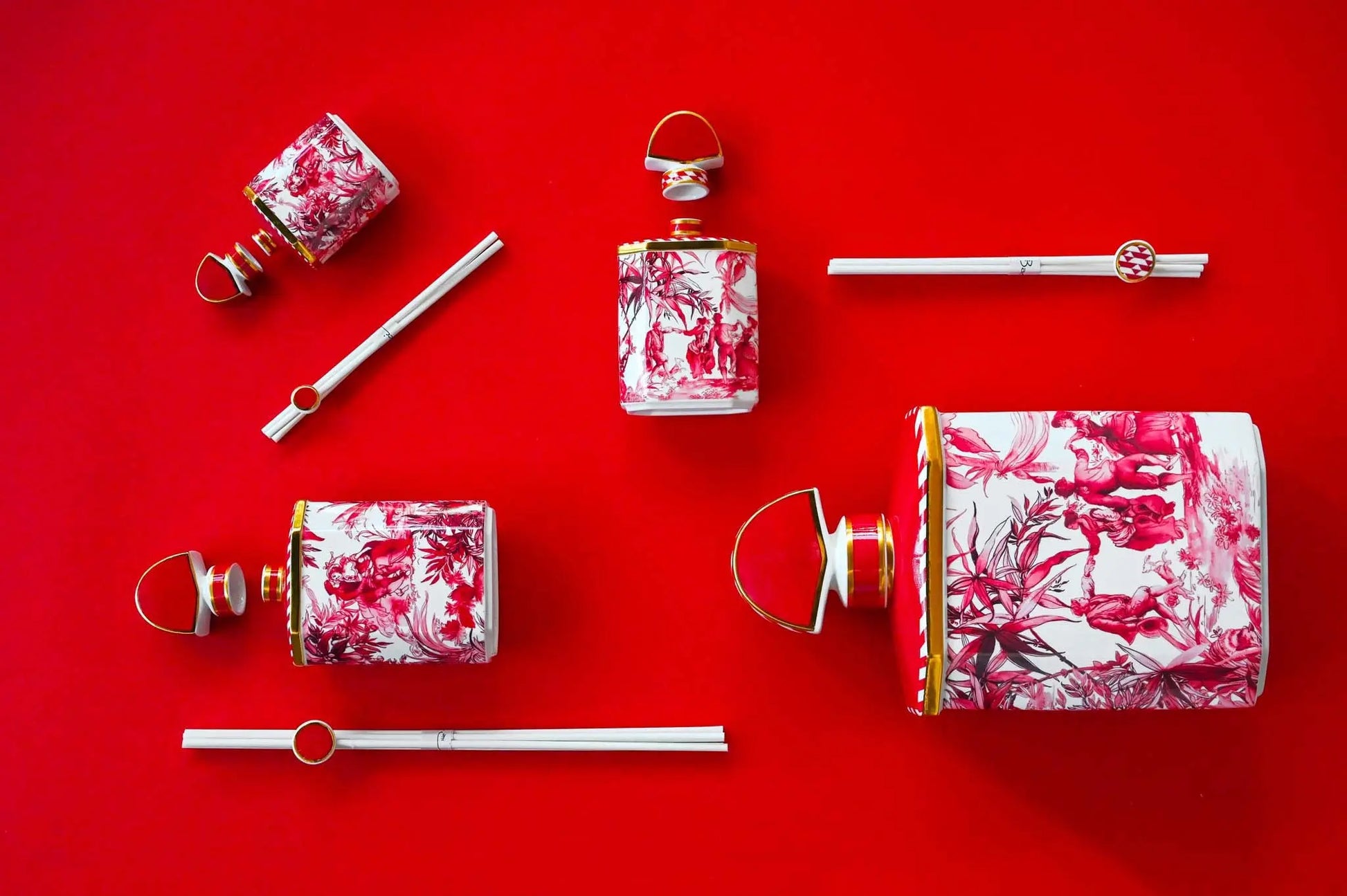 Maxi Octagonal Bottle – Le Rouge – Amprio Milano