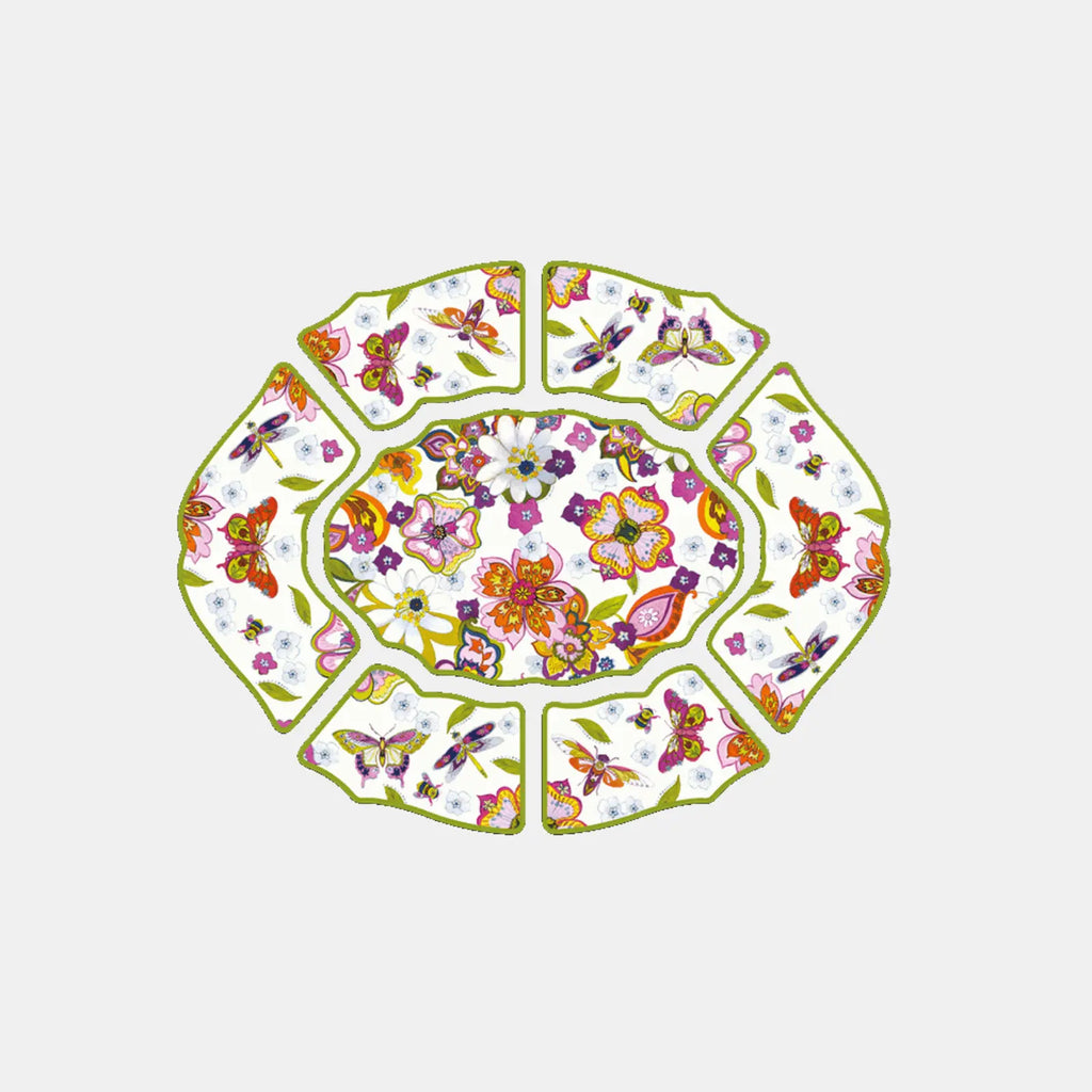 Melamine Appetizer 7 Pieces – Amazzonia – Amprio Milano