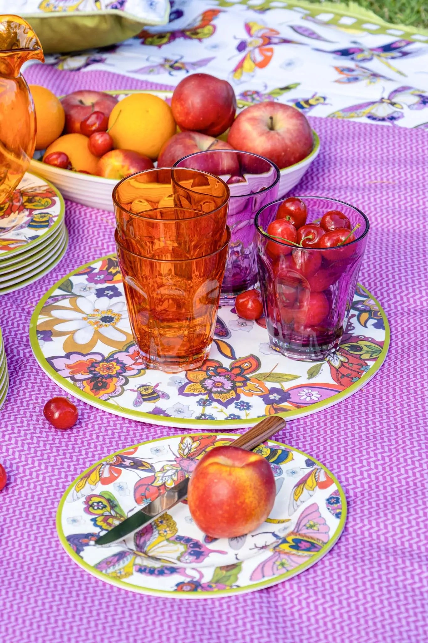 Melamine Dessert Plate – Amazzonia – Amprio Milano