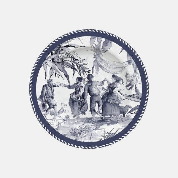 Melamine Dinner Plate - Versailles - Amprio Milano