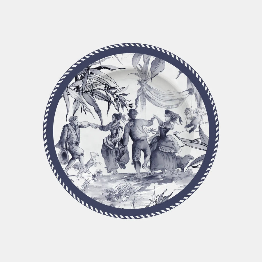 Melamine Dinner Plate - Versailles - Amprio Milano