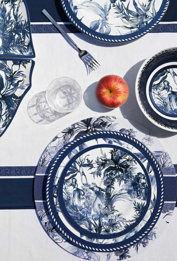 Melamine Dinner Plate - Versailles - Amprio Milano