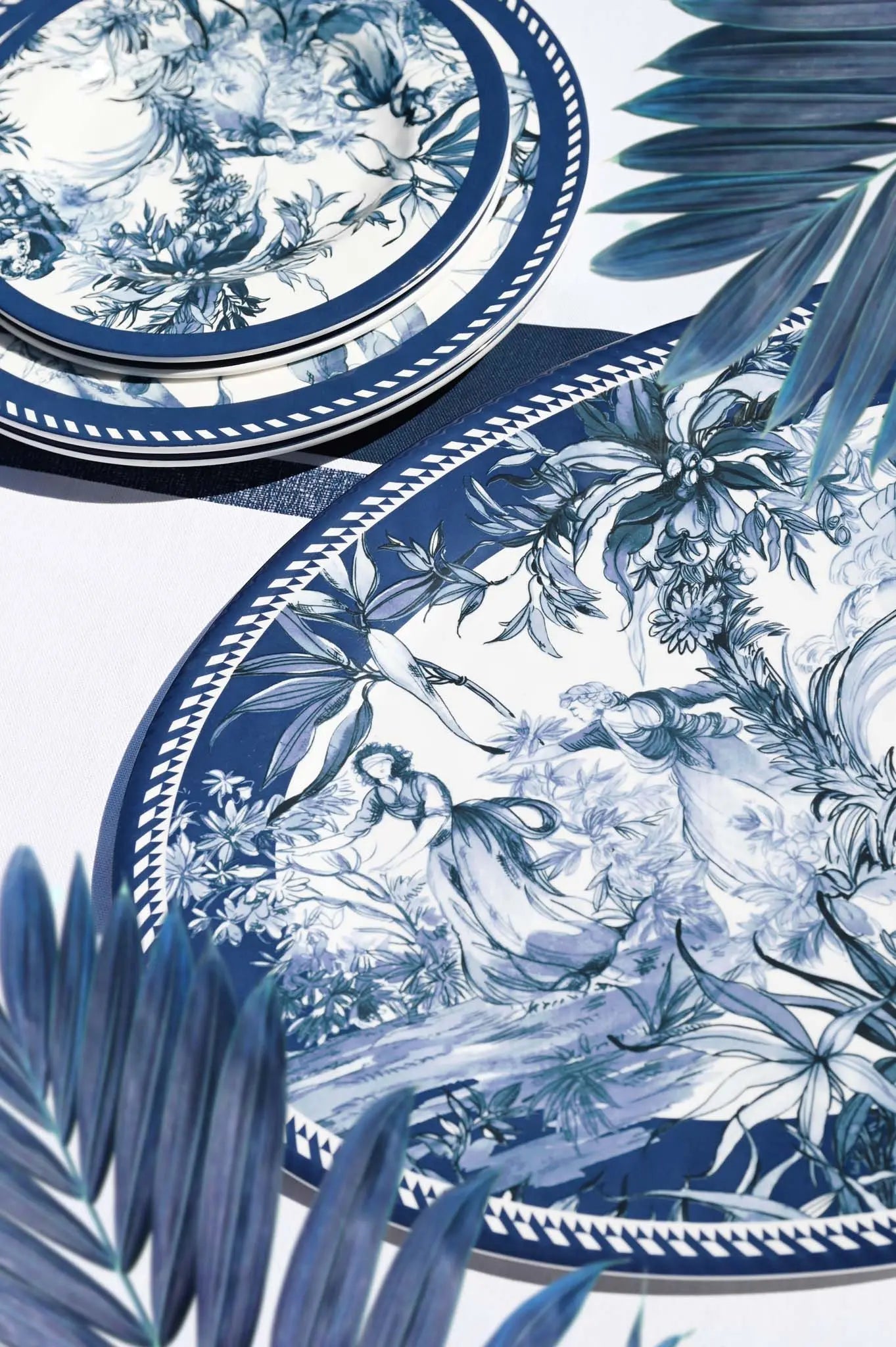 Melamine Dinner Plate - Versailles - Amprio Milano