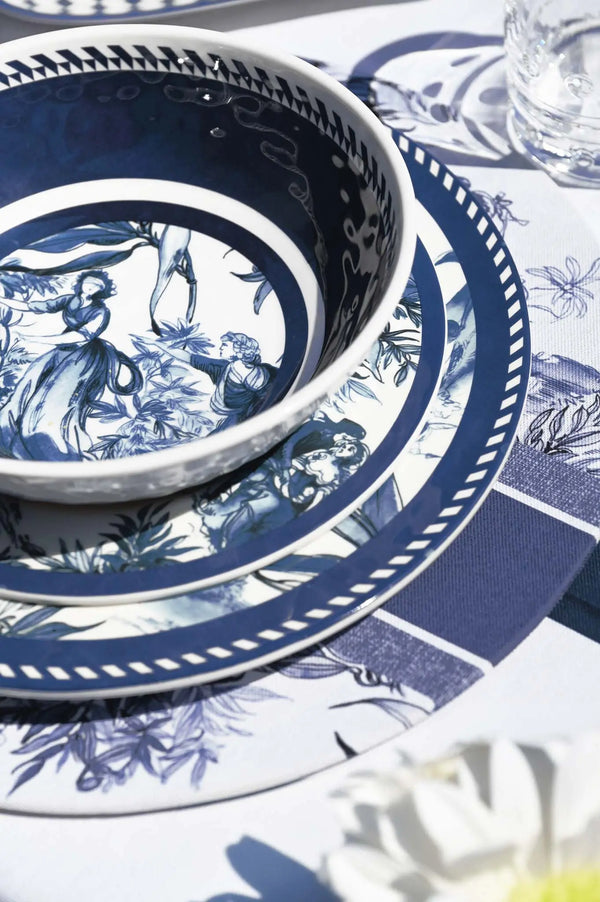 Melamine Dinner Plate - Versailles - Amprio Milano