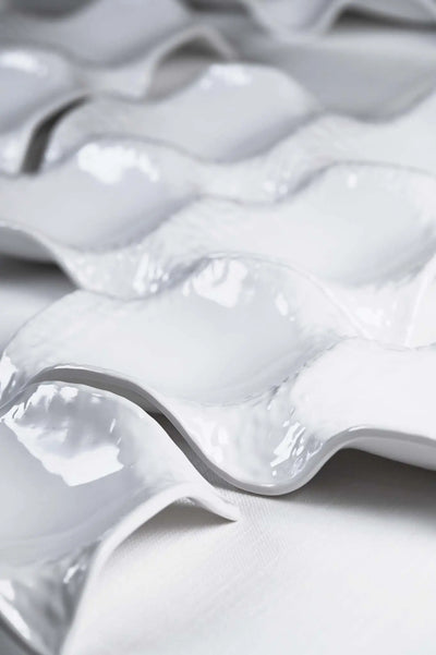 Melamine Gourmet Plate x4 Onda - Avant Guard