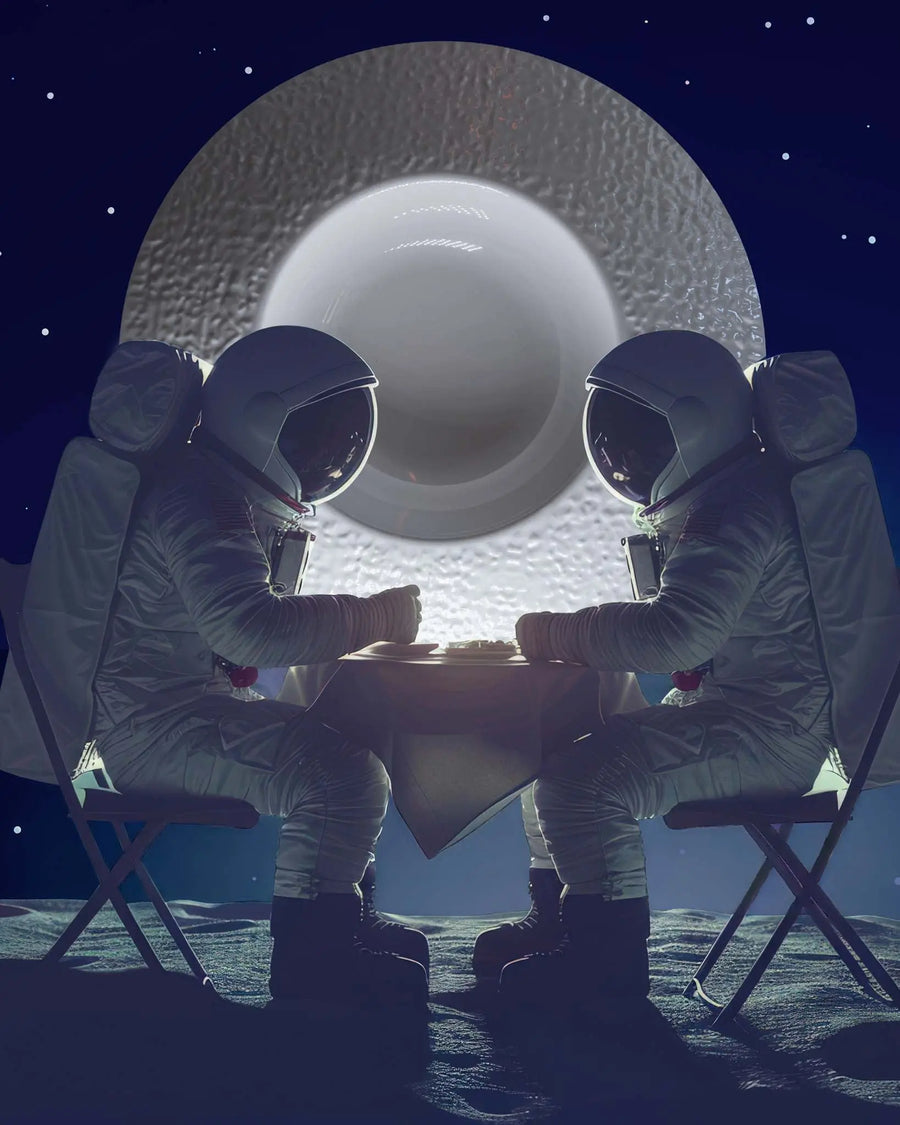 Melamine Inside Out Pasta Bowl Luna - Avant Guard - Amprio Milano