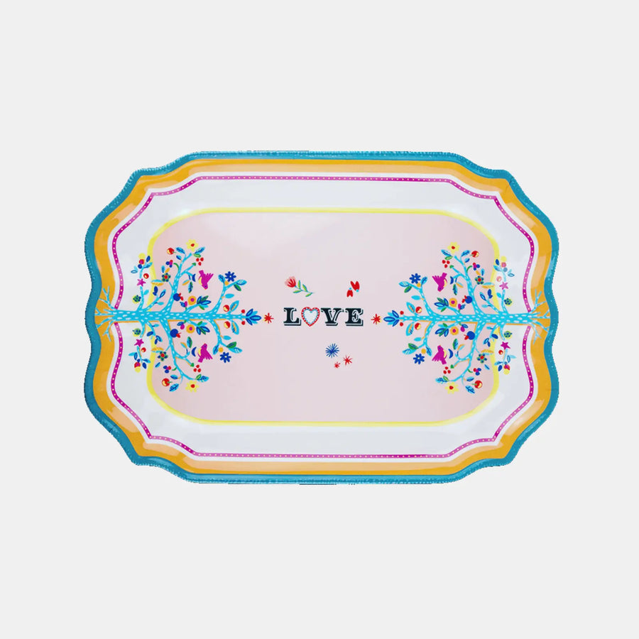 Melamine Rectangular Tray - Mamma Mia - Amprio Milano