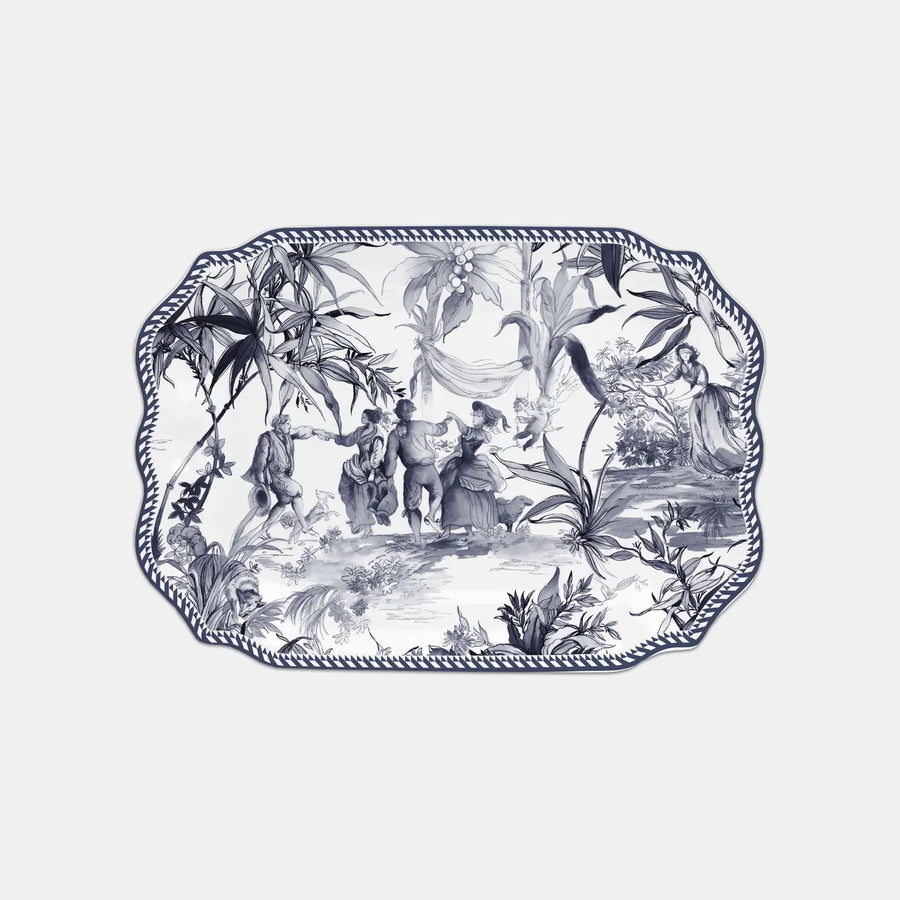 Melamine Rectangular Tray - Versailles - Amprio Milano