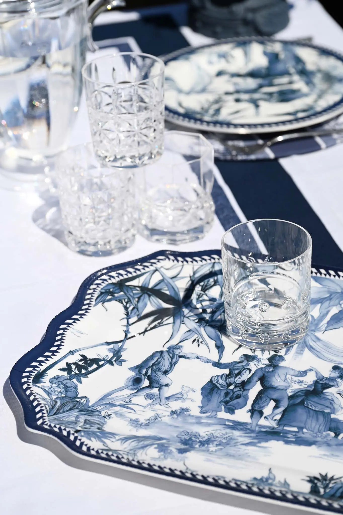 Melamine Rectangular Tray - Versailles - Amprio Milano