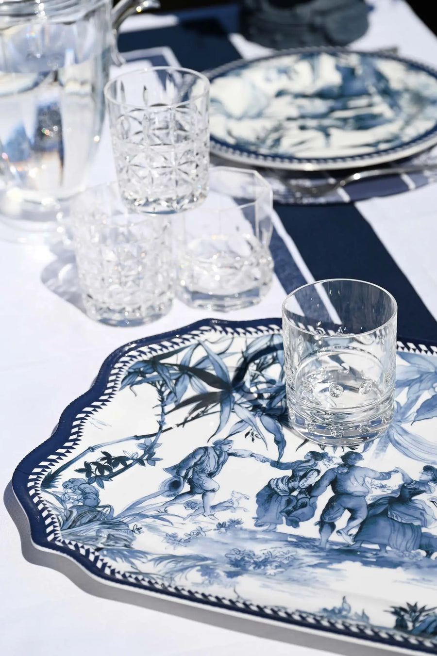 Melamine Rectangular Tray - Versailles - Amprio Milano