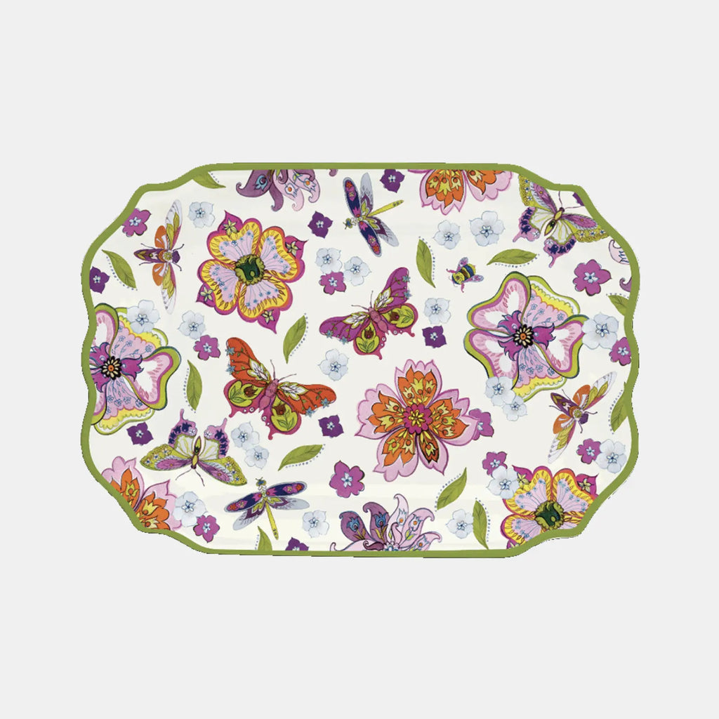 Melamine Rectangular Tray – Amazzonia – Amprio Milano