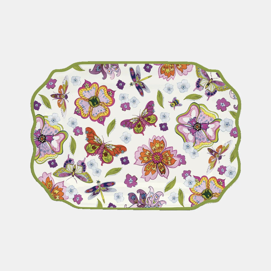 Melamine Rectangular Tray – Amazzonia – Amprio Milano