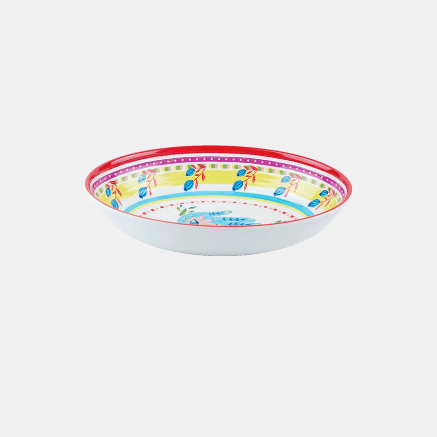 Melamine Serving Bowl Oval - Mamma Mia - Amprio Milano