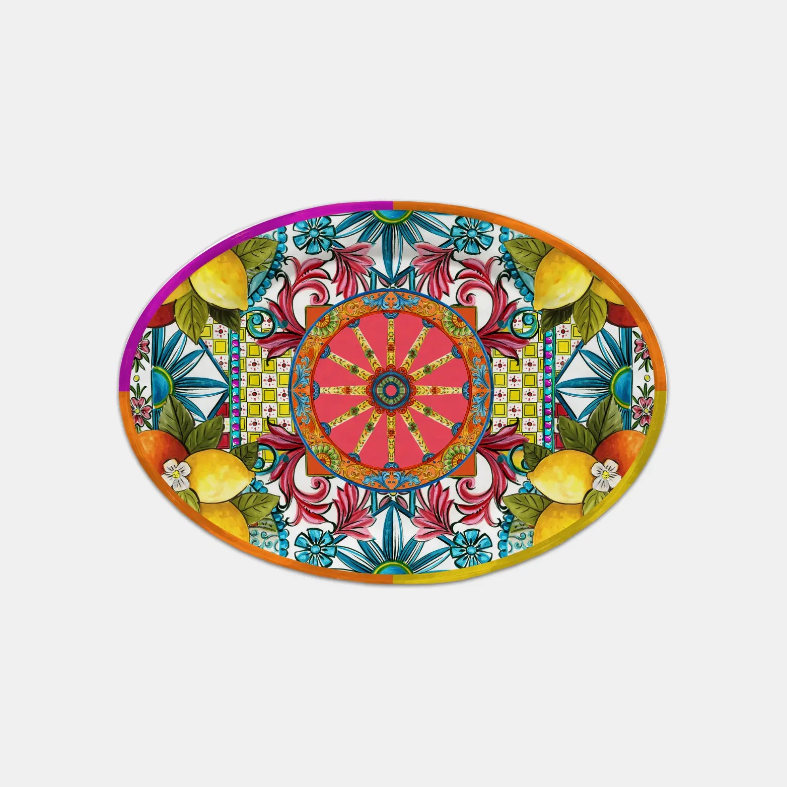 Melamine Serving Plate Oval – Ortigia – Amprio Milano