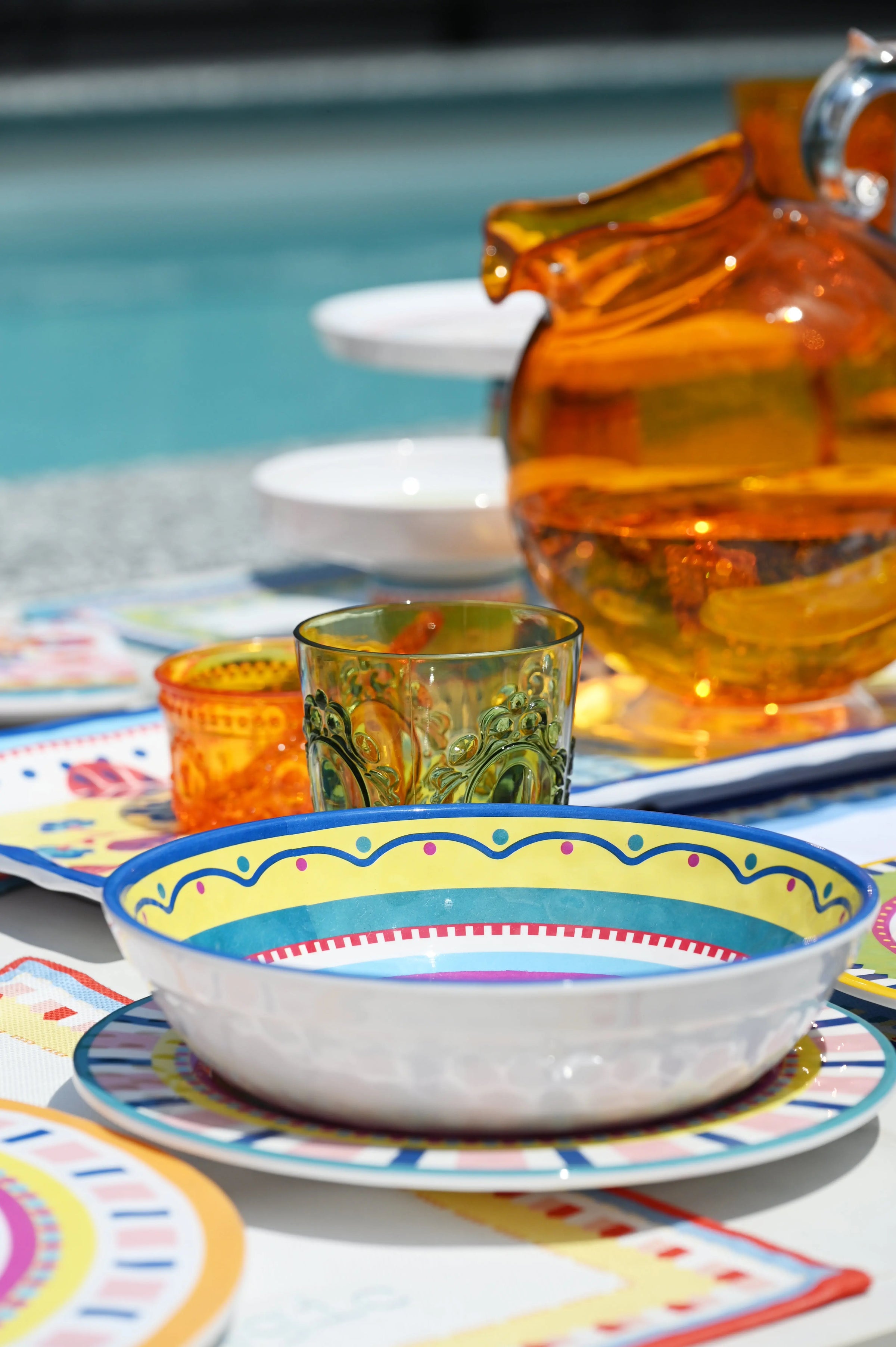Melamine Soup Plate - Mamma Mia - Amprio Milano