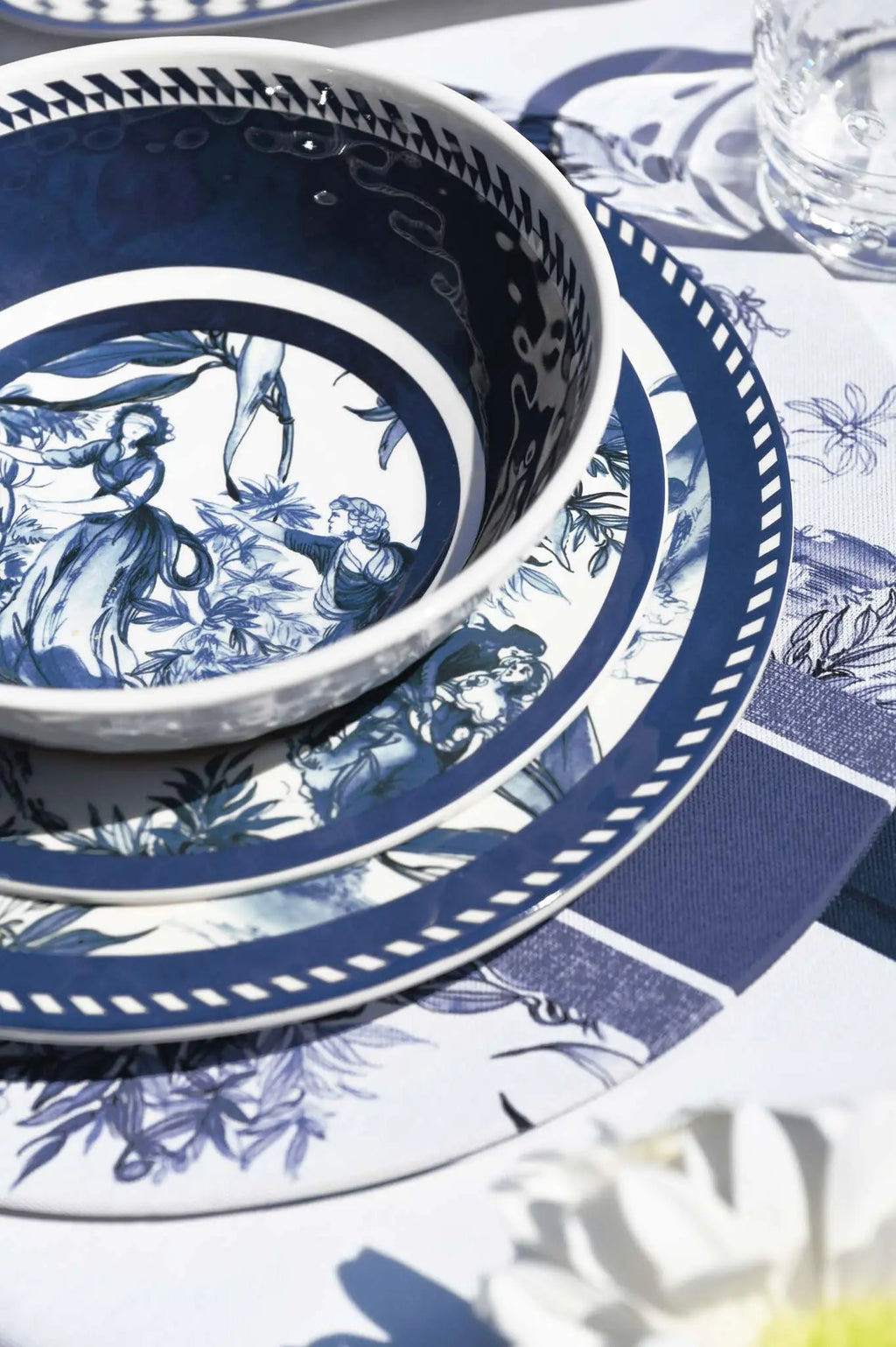 Melamine Soup Plates - Versailles - Amprio Milano