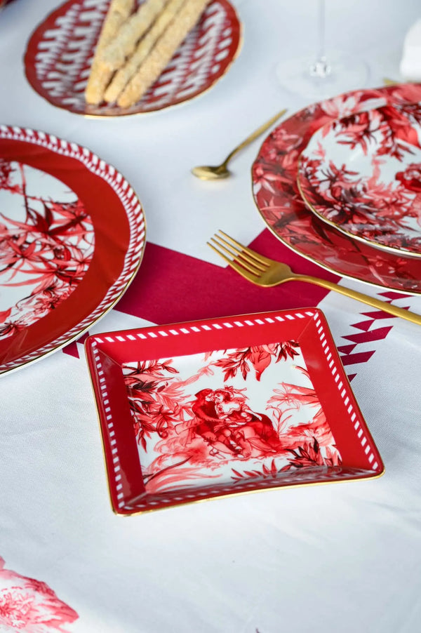 Mini Tray 15X15 – Le Rouge – Amprio Milano