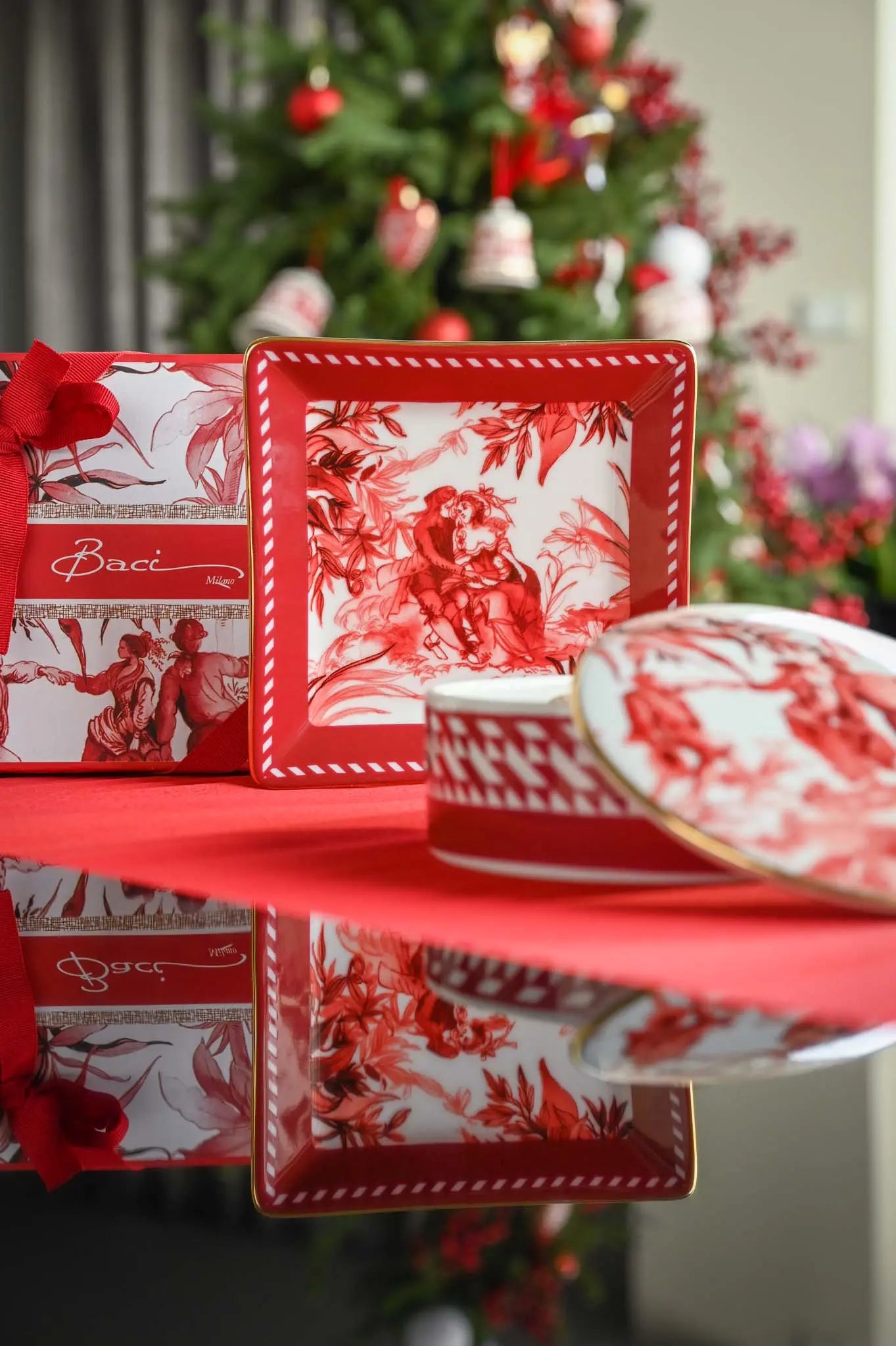 Mini Tray 15X15 – Le Rouge – Amprio Milano
