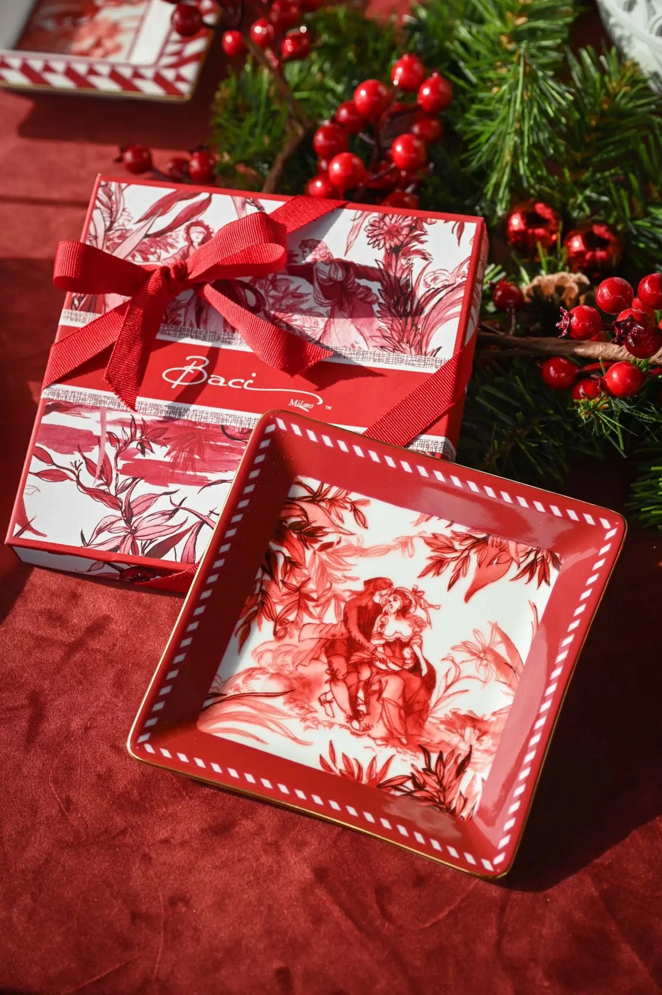 Mini Tray 15X15 – Le Rouge – Amprio Milano