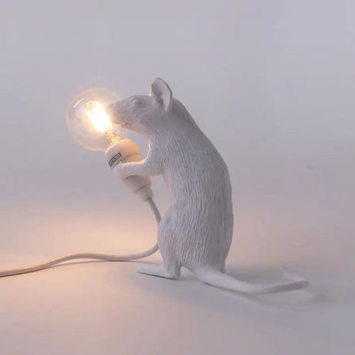 Mouse Lamp Mac Sitting