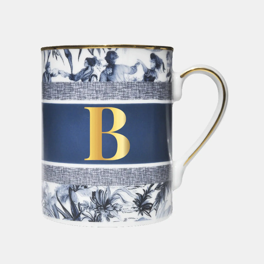 Mug Letter B – Alphabet – Amprio Milano