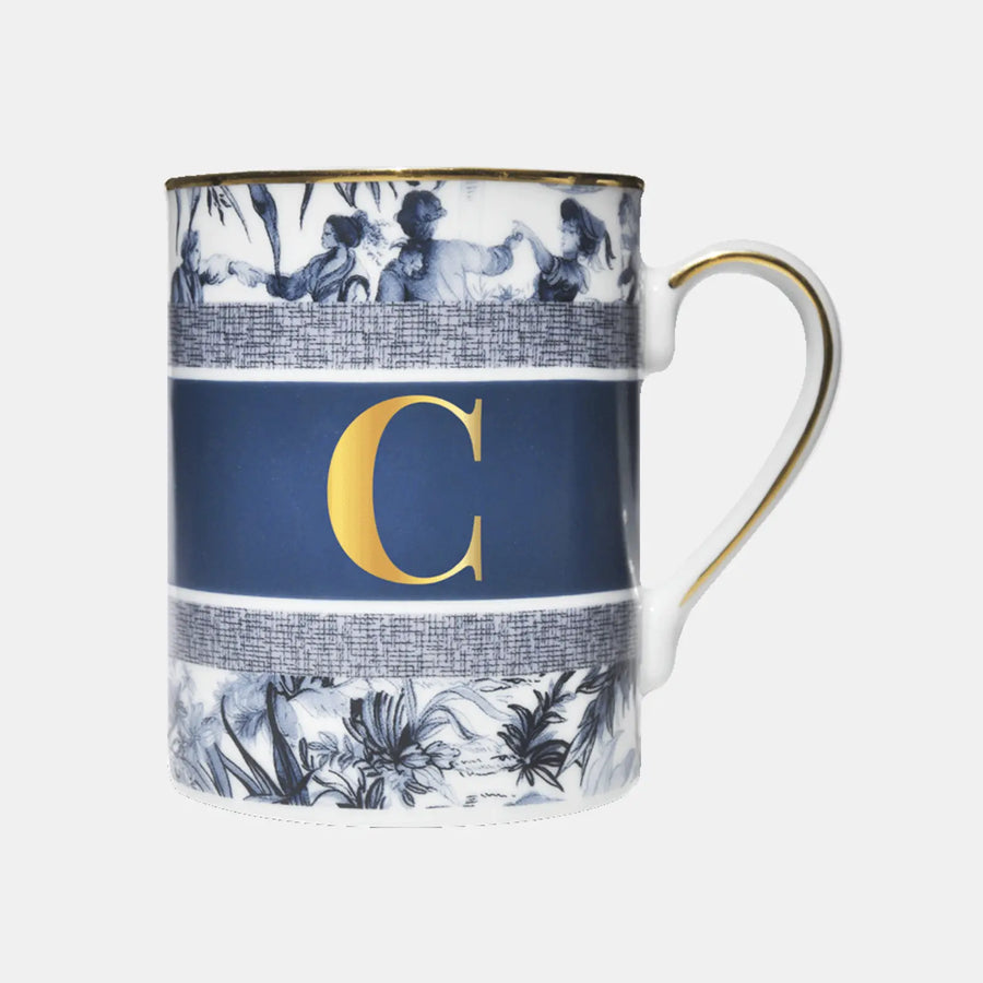 Mug Letter C – Alphabet – Amprio Milano