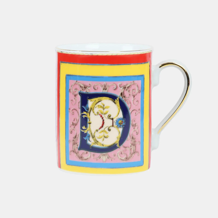 Mug Letter D – Ortigia – Amprio Milano