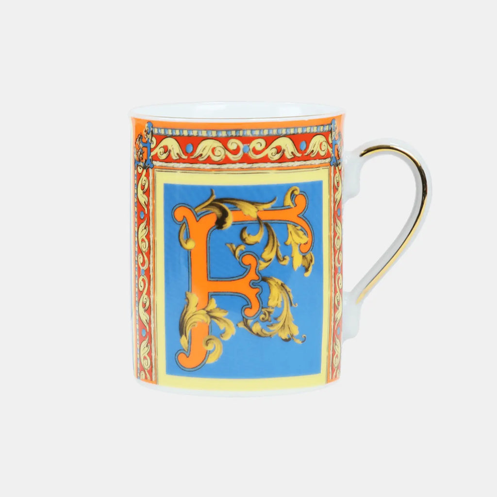 Mug Letter F – Ortigia – Amprio Milano