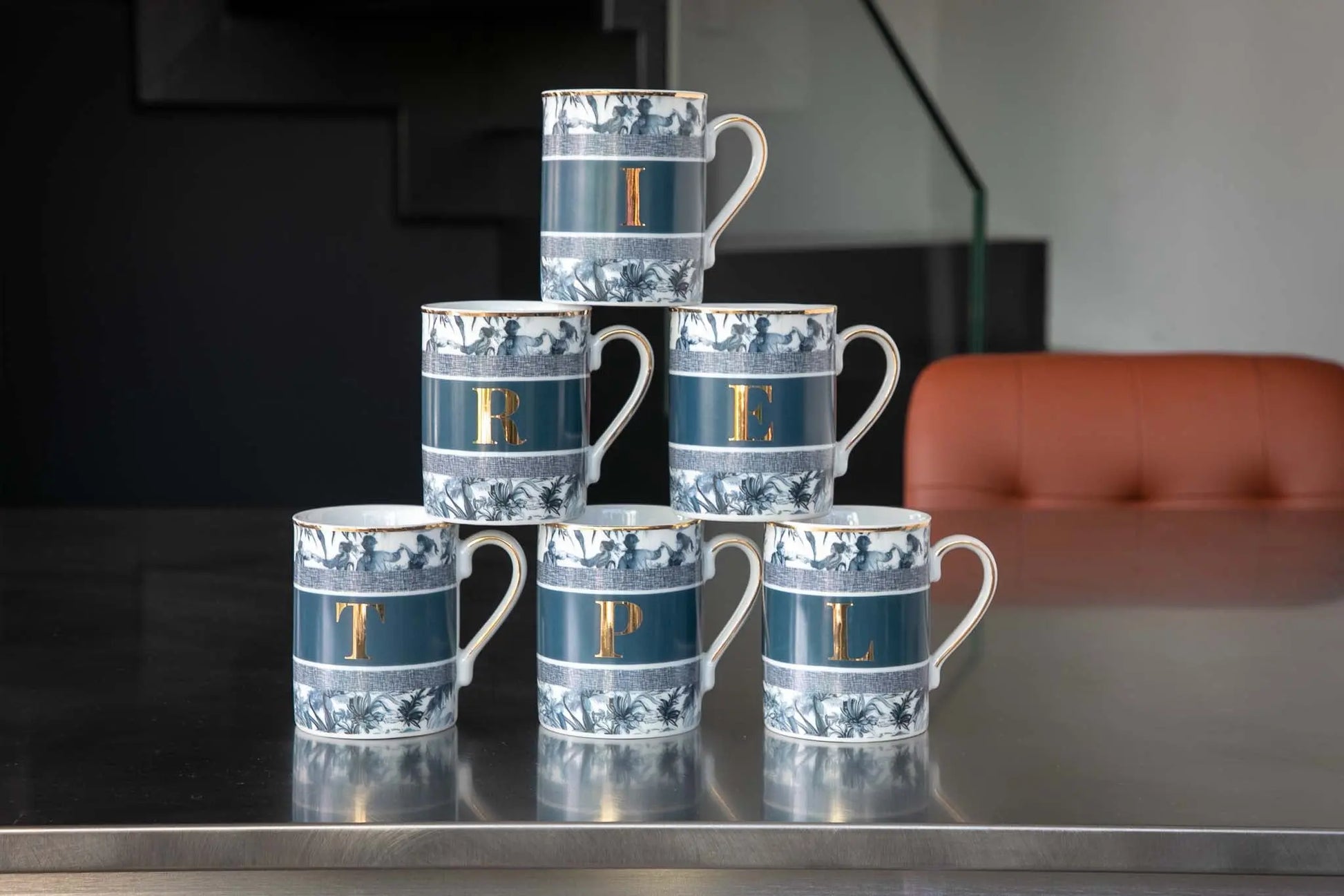 Mug Letter I – Alphabet – Amprio Milano