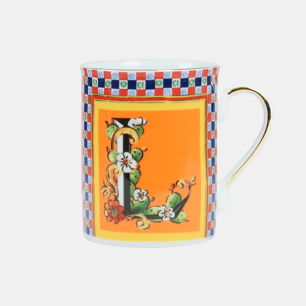 Mug Letter L – Ortigia – Amprio Milano