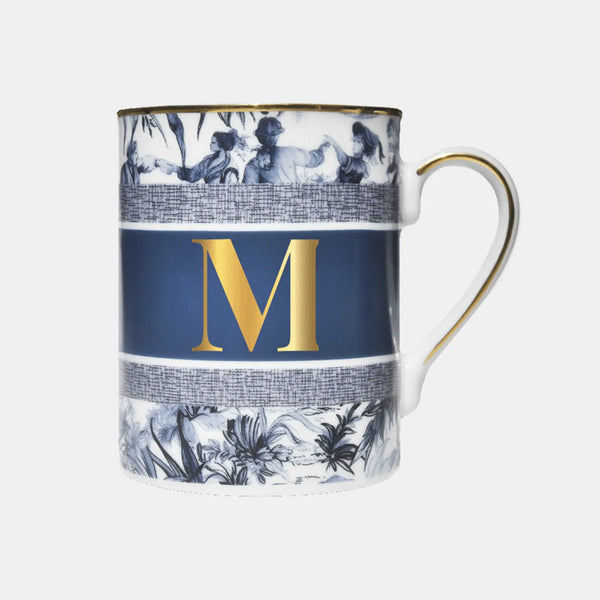 Mug Letter M – Alphabet – Amprio Milano