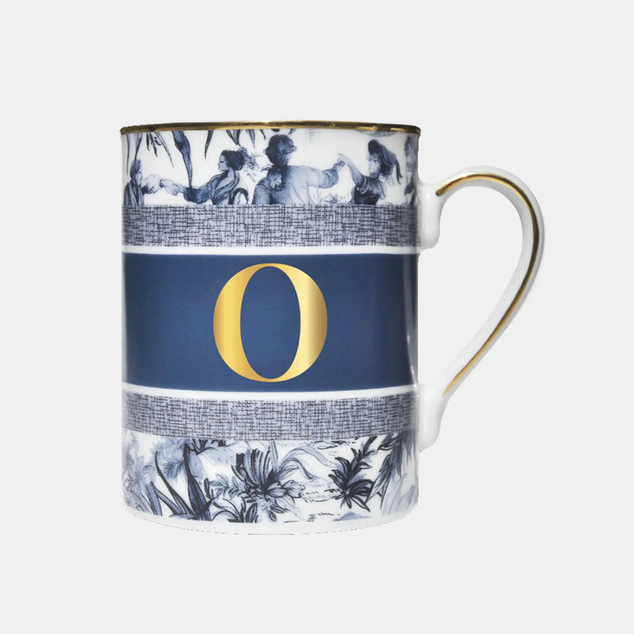Mug Letter O – Alphabet – Amprio Milano