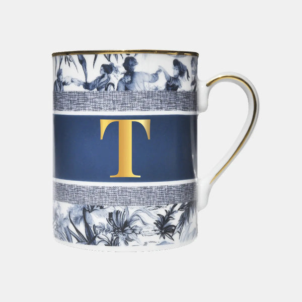 Mug Letter T – Alphabet – Amprio Milano