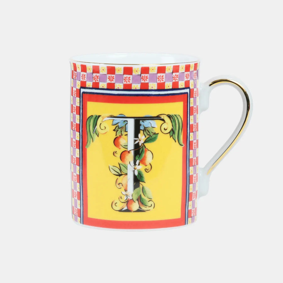 Mug Letter T – Ortigia – Amprio Milano