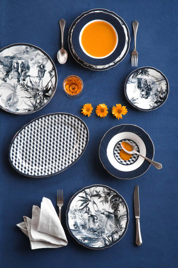 Oval Plate - Versailles - Amprio Milano