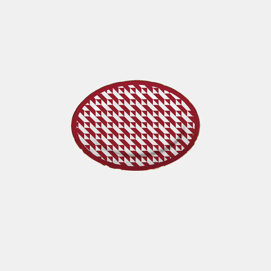 Oval Plate – Le Rouge – Amprio Milano