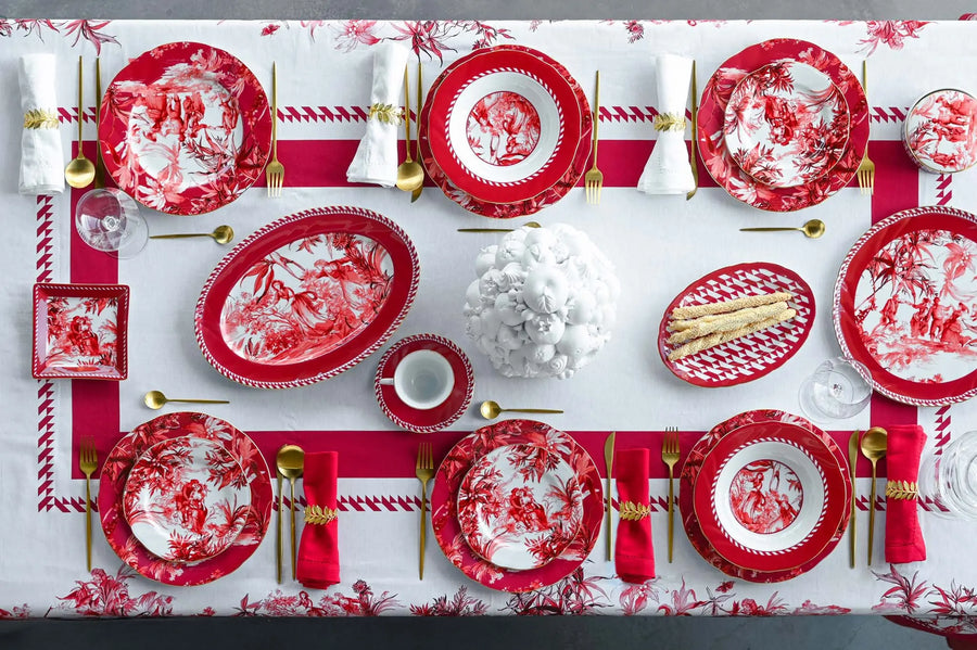 Oval Plate – Le Rouge – Amprio Milano