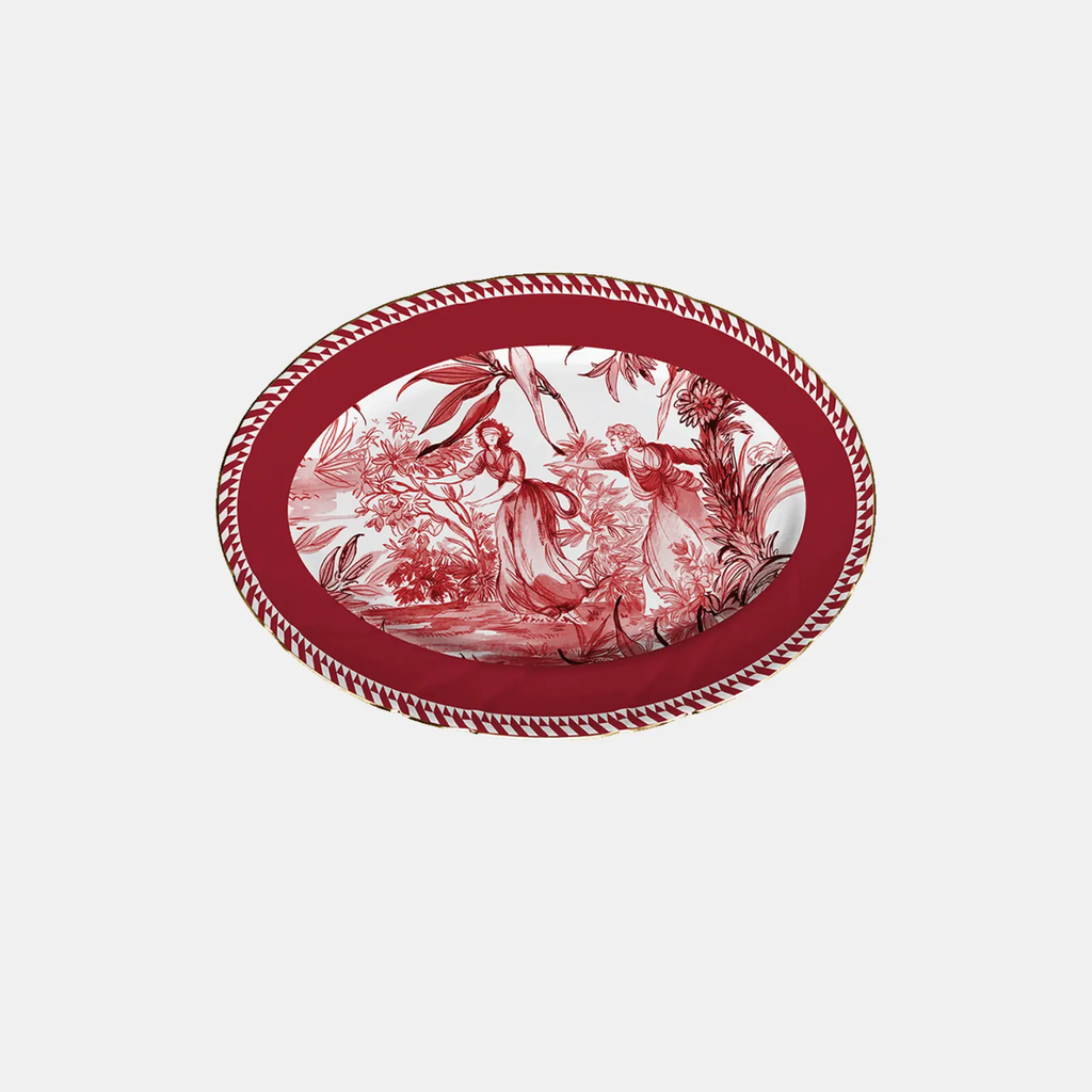 Oval Plate – Le Rouge Amprio Milano
