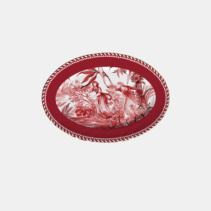 Oval Plate – Le Rouge Amprio Milano