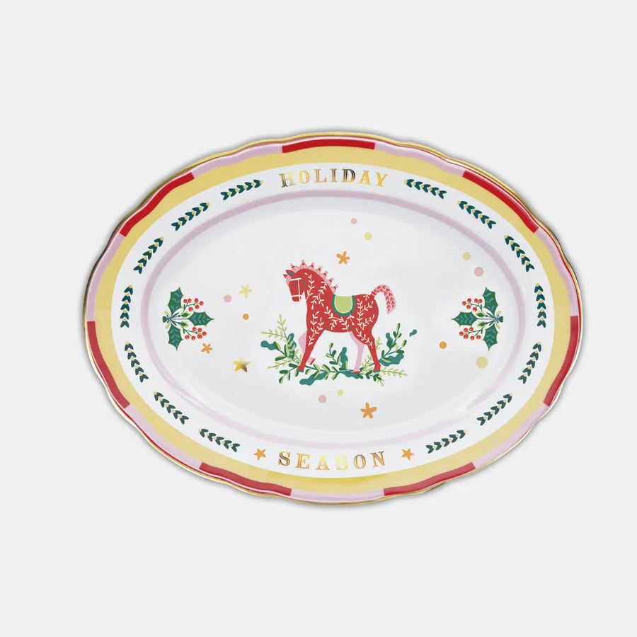 Oval Plate – Mamma Mia Xmas – Amprio Milano