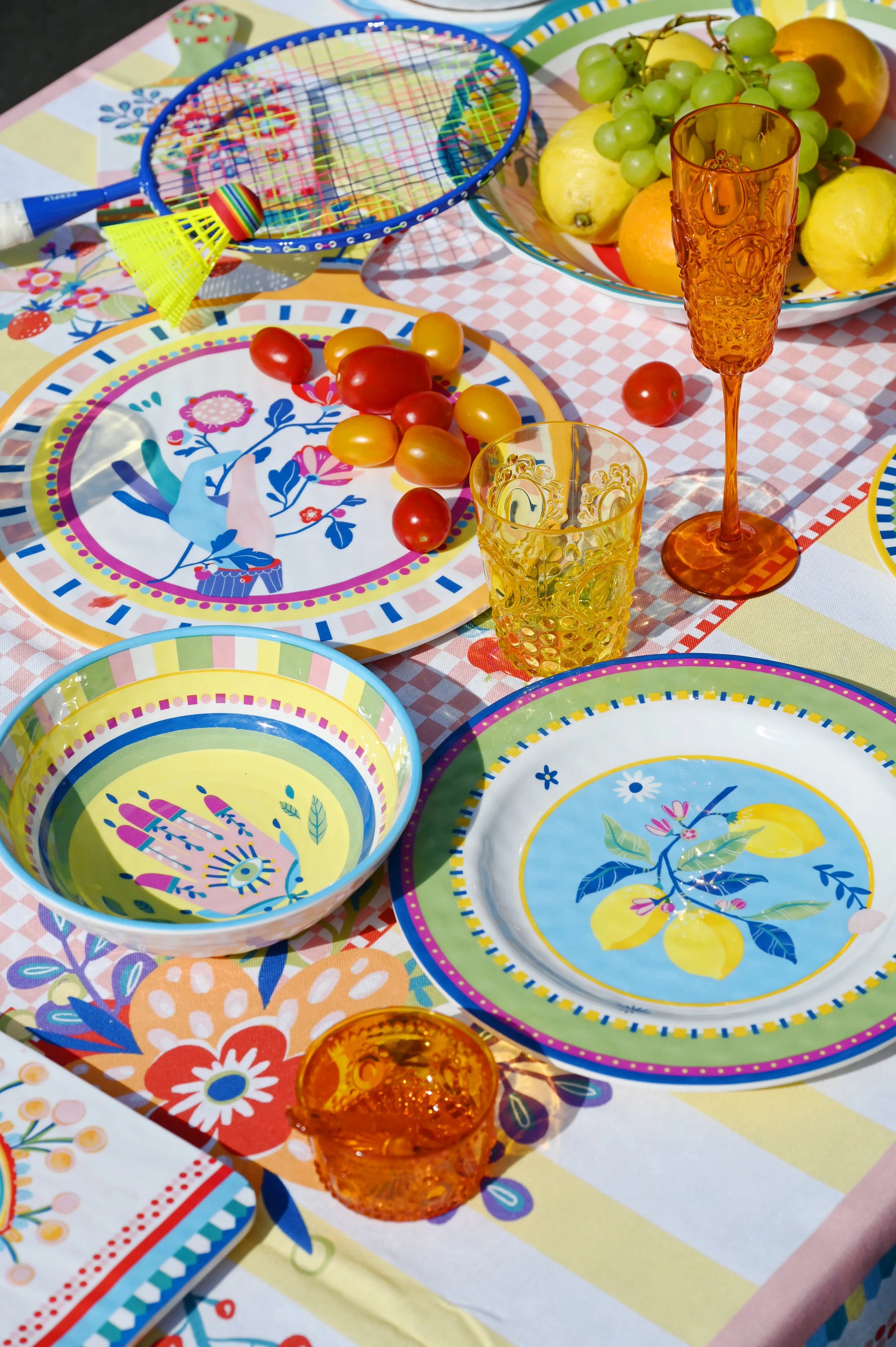 Melamine Dinner Plate - Mamma Mia - Amprio Milano