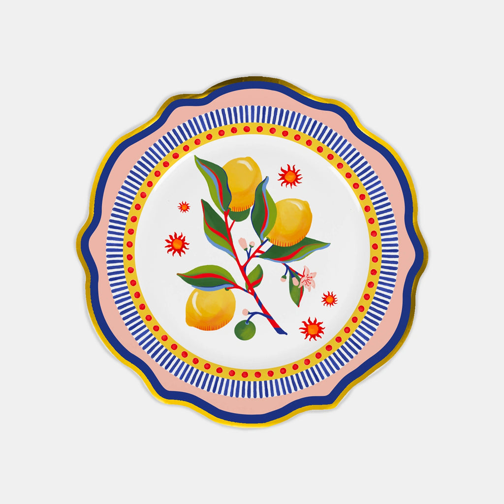 Dinner Plate Lemon - Dolce Vita