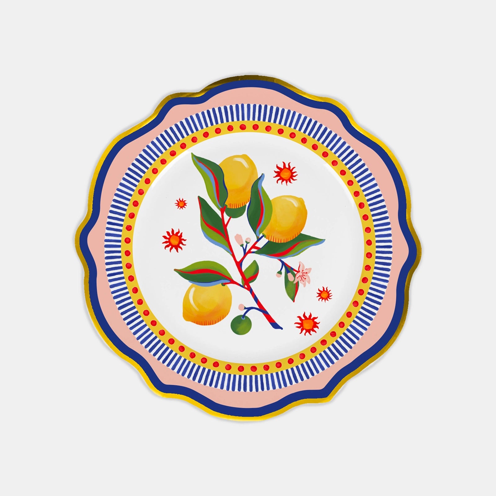 Dinner Plate Lemon - Dolce Vita