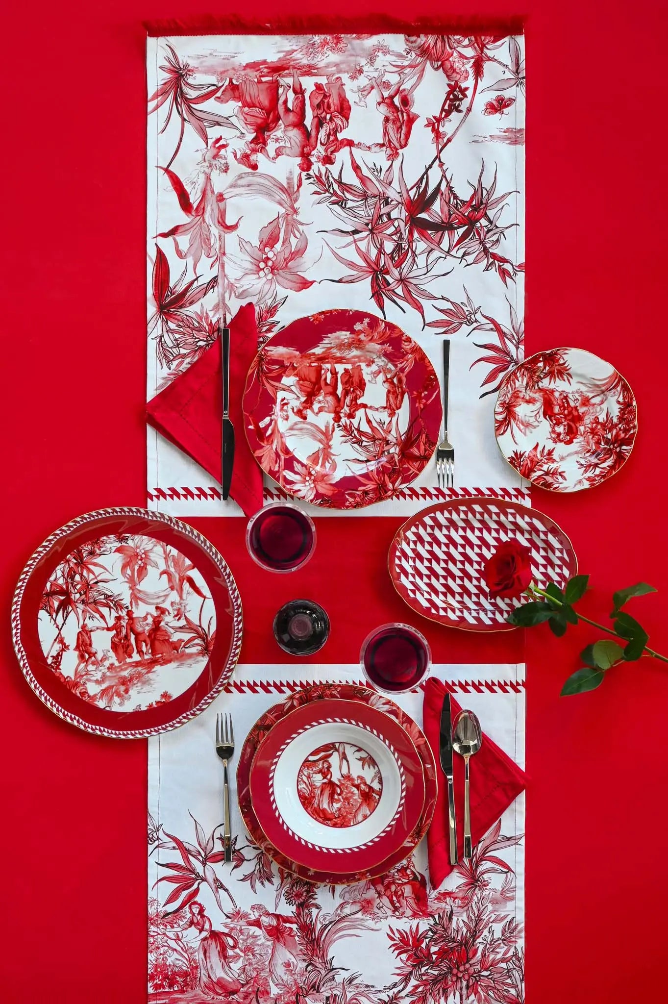 Dinner Plate – Le Rouge – Amprio Milano