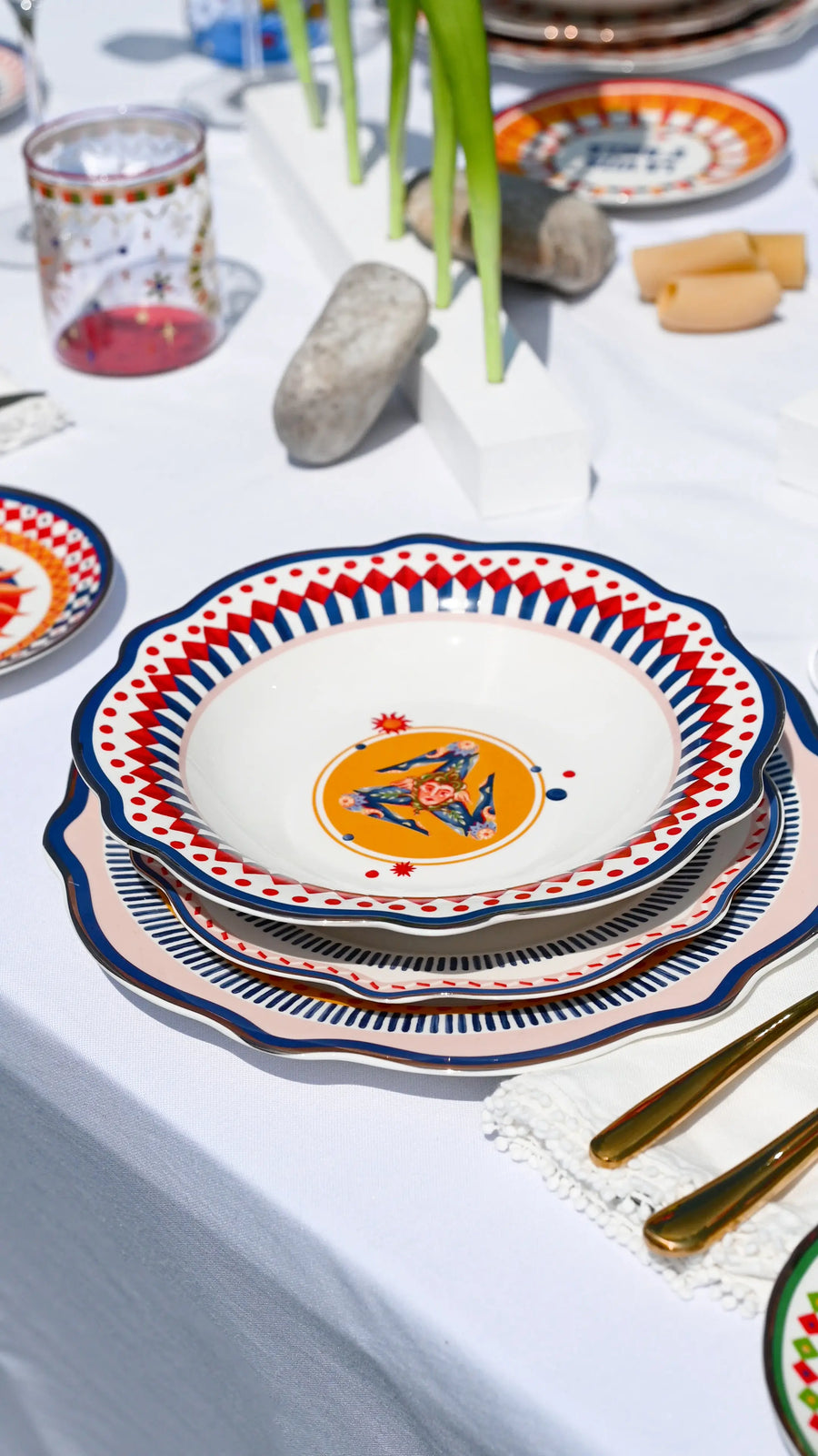 Soup Plate Trinacria - Dolce Vita