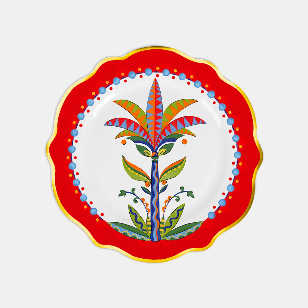 Dessert Plate Palm - Dolce Vita