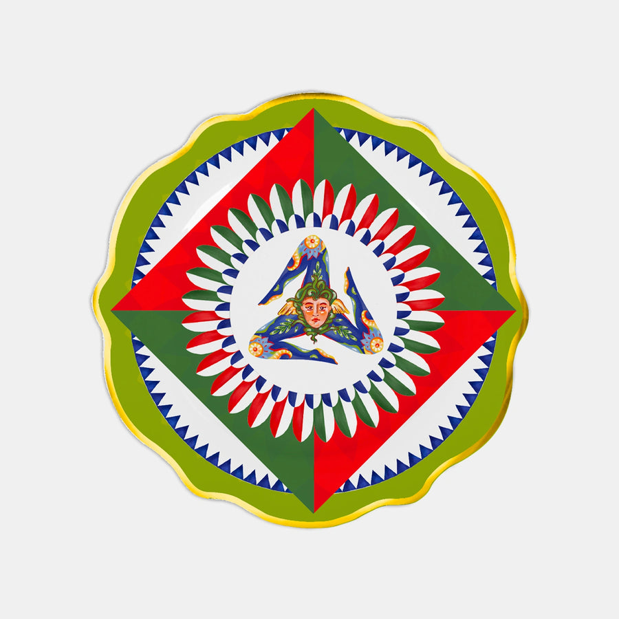 Dessert Plate Trinacria - Dolce Vita