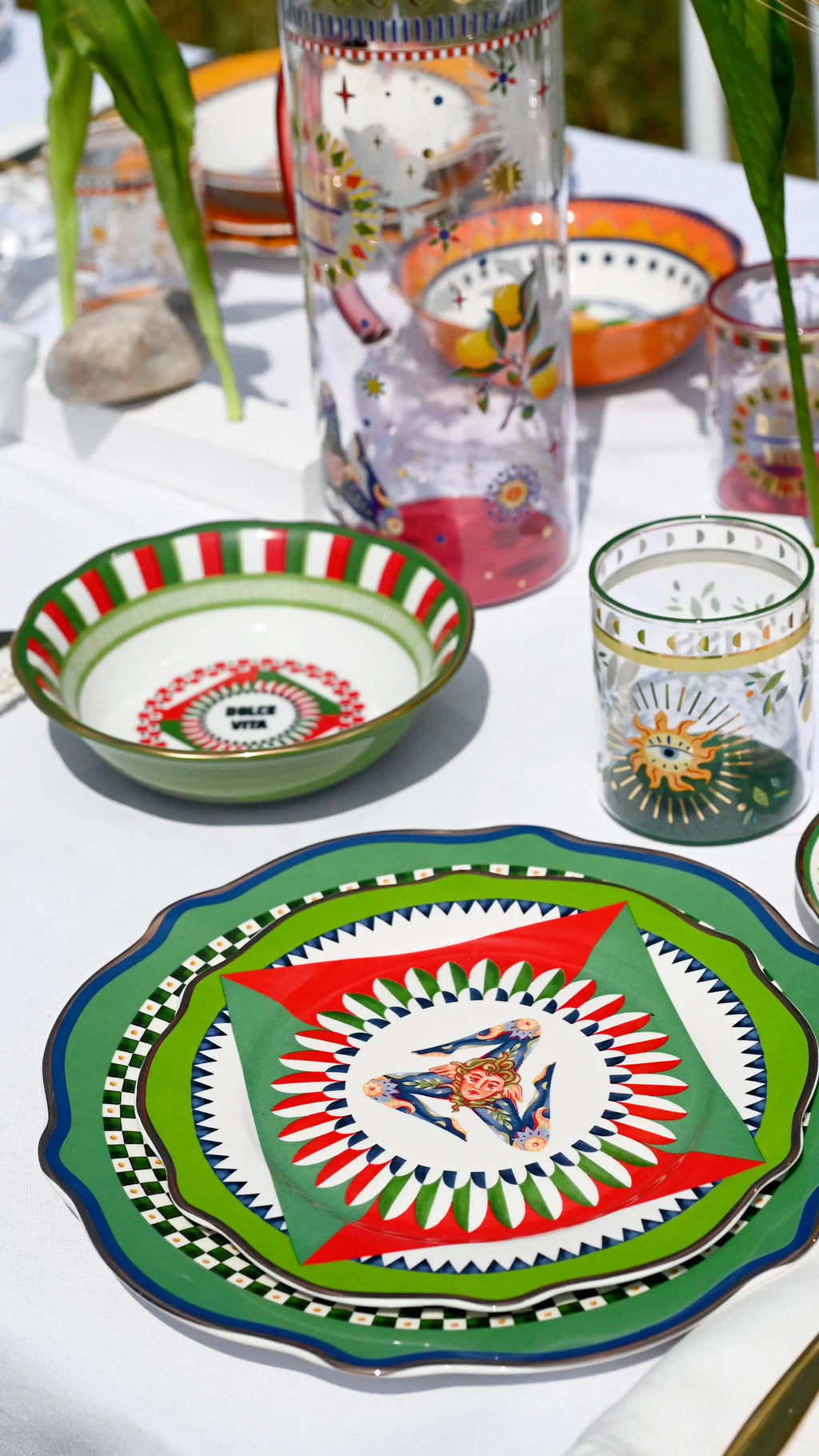 Dessert Plate Trinacria - Dolce Vita